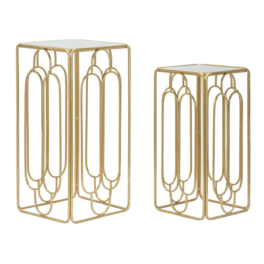 P/TELEFONO ARTY Para  Kwadratowy 34x34x70-29x29x60 cm